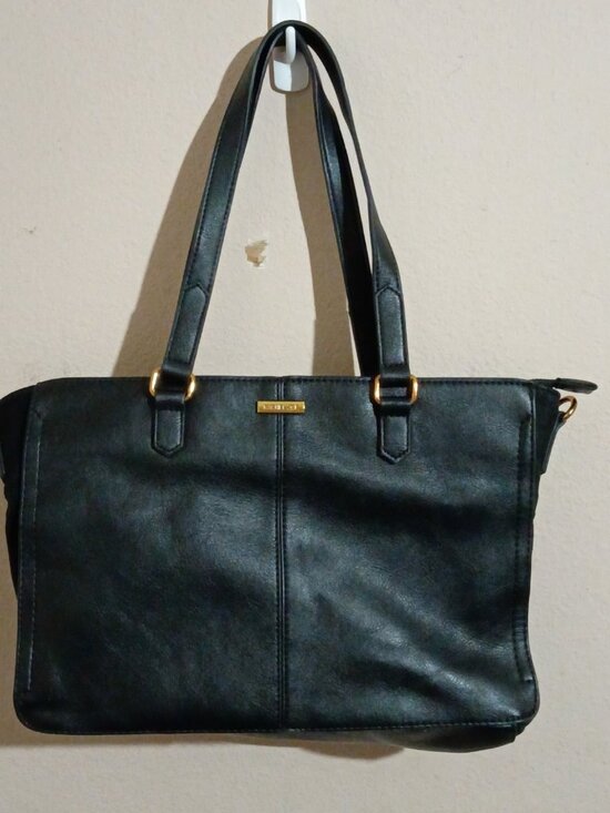 Rachel Zoe Handbags - Rachel Zoe Helsie Satchel Leather Black Handbag